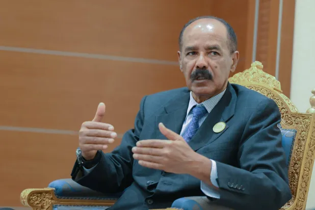 Eritrean President Isaias Afwerki (Photo Credit: Bashir Saleh)