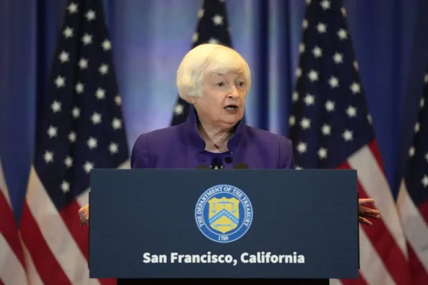 وزيرة الخزانة الأميركية جانيت يلين (أ.ب)