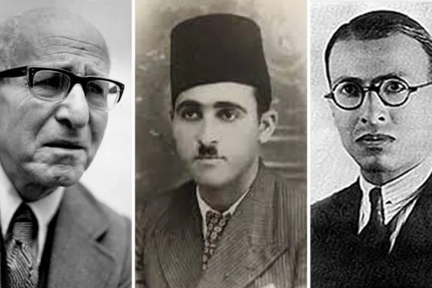 ابراهيم طوقان  -  عبد الرحيم محمود  -  عبد الكريم الكرمي