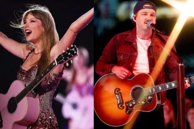 المغنيان الأميركيان مورغان والن وتايلور سويفت نجما حفل جوائز بيلبورد الموسيقية (إنستغرام)