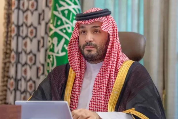 الأمير محمد بن سلمان خلال قمة «بريكس» الافتراضية (واس)