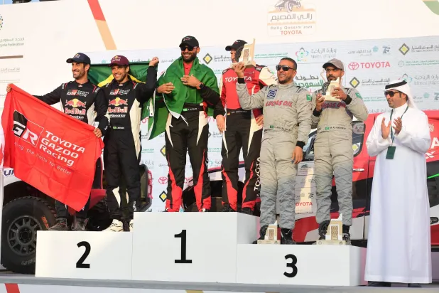 الراجحي واصل الدفاع عن لقبه للبطولة السعودية (رالي القصيم)