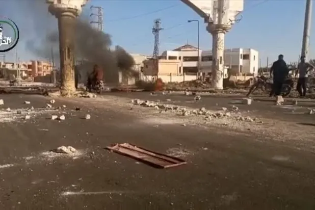 أرشيفية لمدخل مدينة الحراك