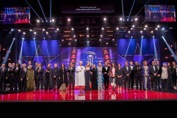 من احتفالية وصول مهرجان مراكش إلى دورته العشرين (الجهة المنظِّمة)