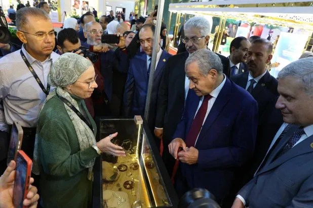 وزير التموين المصري علي المصيلحي يفتتح (الأحد) معرضاً دولياً للذهب في مصر (فيسبوك)
