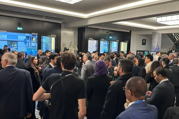 در آستانه رای‌گیری برای میزبانی «اکسپو ۲۰۳۰»: استقبال پرشور در مرکز همایش‌ها