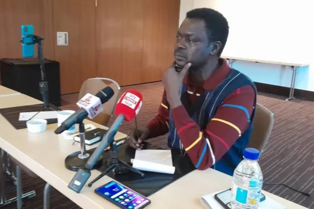 Darfur Bölgesi Başkanı ve Sudan Kurtuluş Hareketi lideri Mini Arko Minawi. (Şarku'l Avsat)