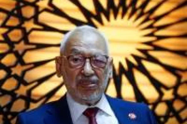 راشد الغنوشي واحد من المتهمين في ملف «التآمر ضد أمن الدولة» (رويترز)