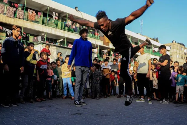 Parkur oyunu: İsrail baskınlarına meydan okuyan Gazze atlayışı