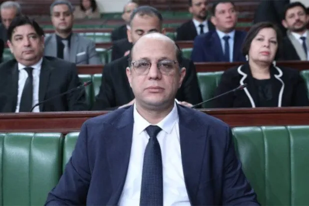 وزير الشؤون الاجتماعية خلال الجلسة البرلمانية (موقع البرلمان التونسي)