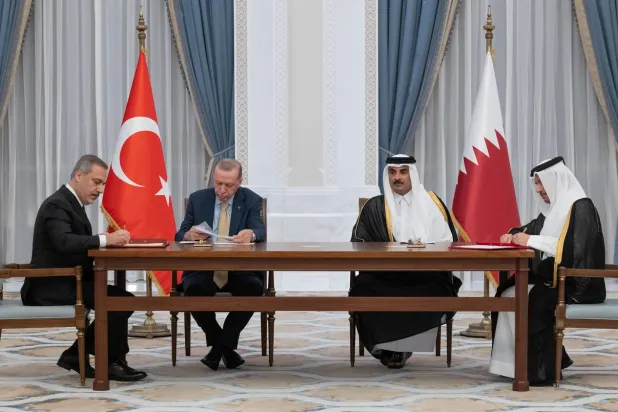 Cumhurbaşkanı Erdoğan ve Katar Emiri ‘Gazze katliamındaki’ son durumu görüştü