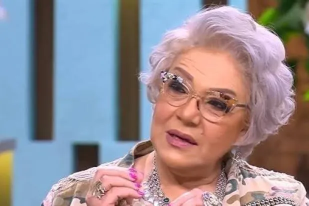 المنتجة المصرية ناهد فريد شوقي في ظهور تلفزيوني سابق (فيسبوك)