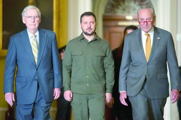 Zelenskiy, ABD Kongresi’ni finansman konusunda ikna etmeye çalışıyor