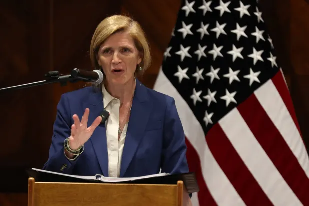 رئيسة الوكالة الأميركية للتنمية والمساعدات الإنسانية (USAID) سامانثا باور (إ.ب.أ)