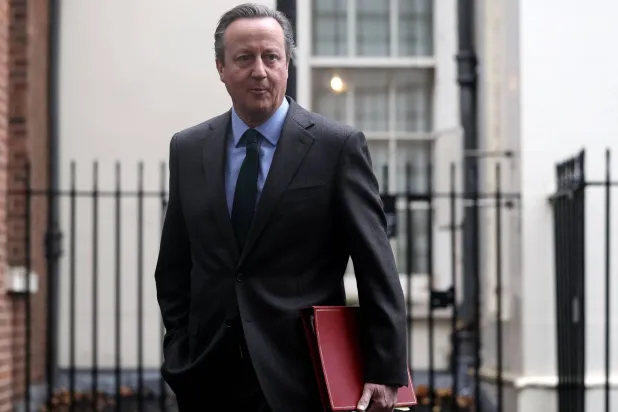 وزير الخارجية البريطاني ديفيد كاميرون (إ.ب.أ)