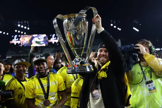 كولومبوس تُوج بطلاً للدوري الأميركي لكرة القدم للمرة الثالثة في تاريخه (أ.ف.ب)