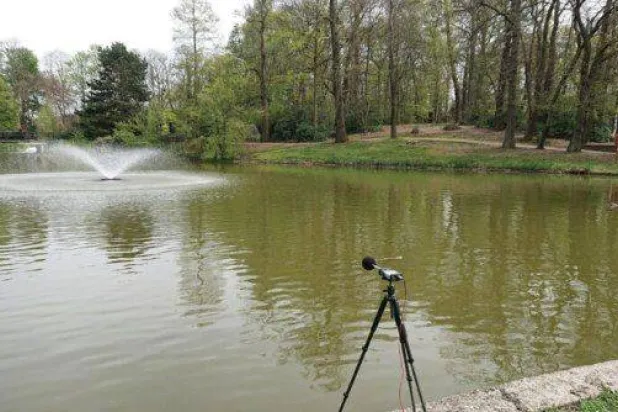 نوافير عازلة للصوت في الحدائق العامّة