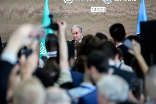 الأمين العام للأمم المتحدة أنطونيو غوتيريش (إ.ب.أ)