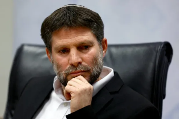 İsrail Maliye Bakanı Bezalel Smotrich (Arşiv - Reuters)