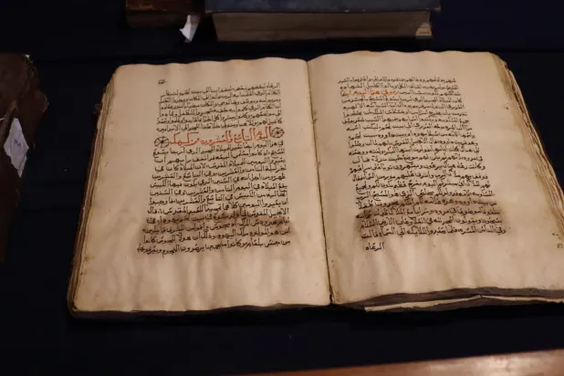 جانب من المعروضات النادرة بالمتحف القبطي (المتحف القبطي بالقاهرة)