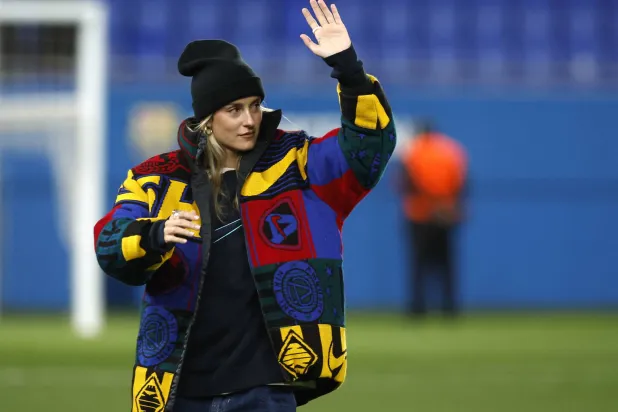 أليكسيا بوتياس لاعبة برشلونة (رويترز)