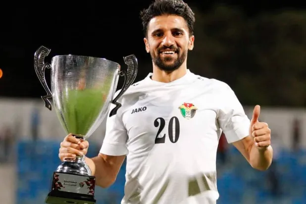 حمزة الدردور هدّاف «النشامى» (منصة إكس)