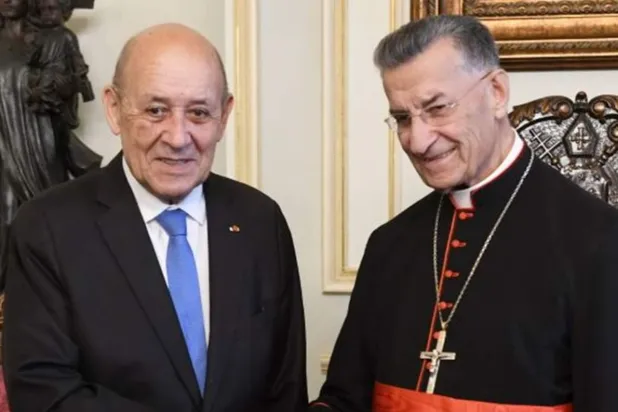 Patrik Rai, Le Drian. (NNA)