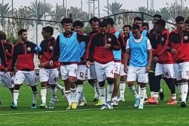 جانب من تحضيرات منتخب اليمن لخليجي 25 (موقع الاتحاد اليمني)