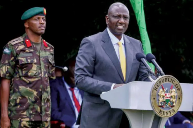 الرئيس الكيني وليام روتو (إ.ب.أ)