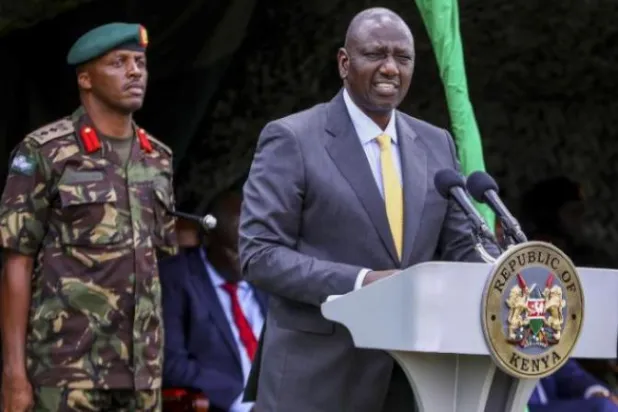 الرئيس الكيني ويليام روتو (إ.ب.أ)