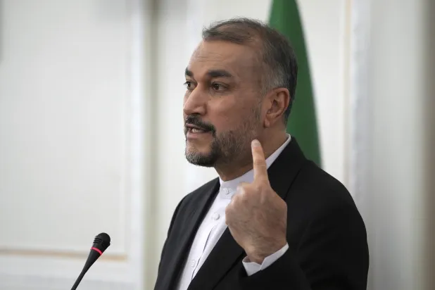 
حسین امیرعبداللهیان وزیر امور خارجه ایران (EPA)