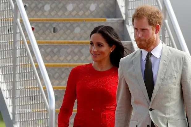 الأمير البريطاني هاري وزوجته ميغان ماركل (رويترز)