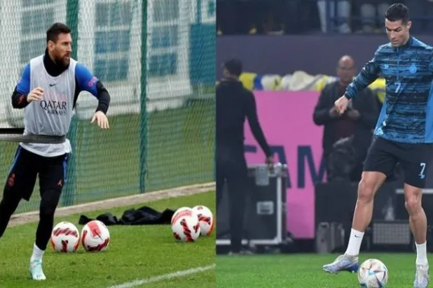 رونالدو وميسي سيتواجهان الأسبوع المقبل في الرياض (الشرق الأوسط)