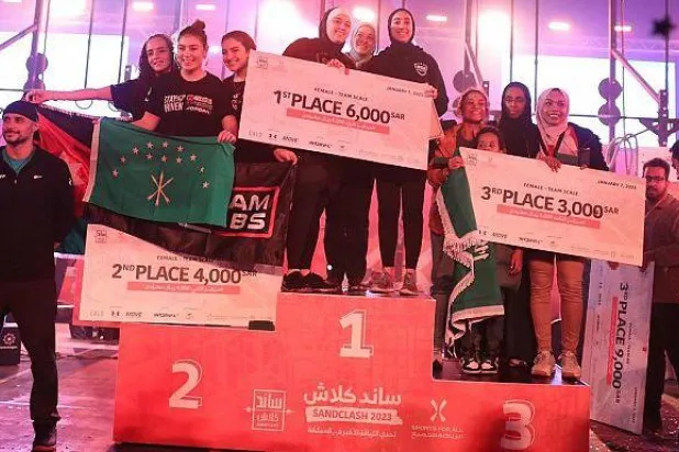 الأمير خالد بن الوليد شارك في الفعالية عبر فريق الاتحاد السعودي للرياضة للجميع (واس)