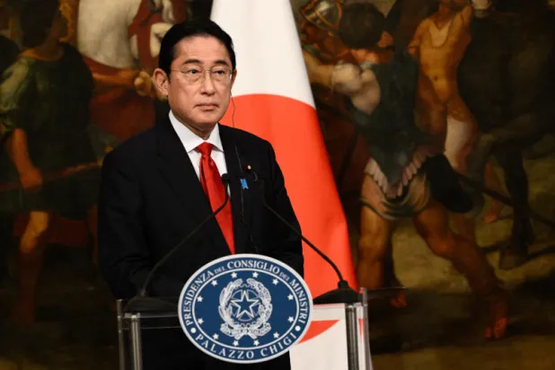 رئيس الوزراء الياباني فوميو كيشيدا (د.ب.أ)