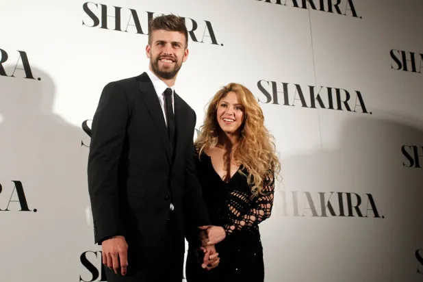 Gerard Piqué ve Shakira'nın iki çocuğu var (AP)
