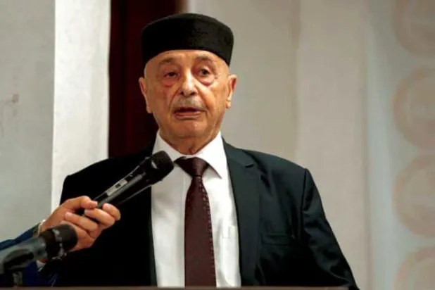 عقيلة صالح رئيس مجلس النواب الليبي (المكتب الإعلامي لصالح)