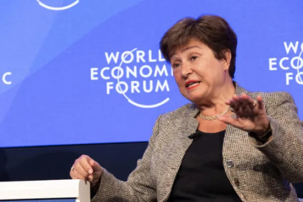 المديرة العامة لصندوق النقد الدولي كريستالينا جورجيفا (د.ب.أ)