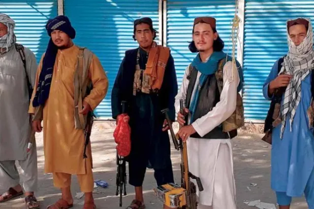 عناصر من طالبان في أفغانستان (أ.ف.ب)