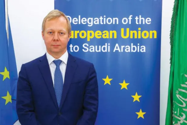 Avrupa Birliği'nin (AB) Orta Doğu Barış Süreci Özel Temsilcisi Sven Koopmans. (Şarku’l Avsat)