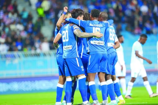 الهلال انتعش بعودة قائده سلمان الفرج (تصوير: علي الظاهري)