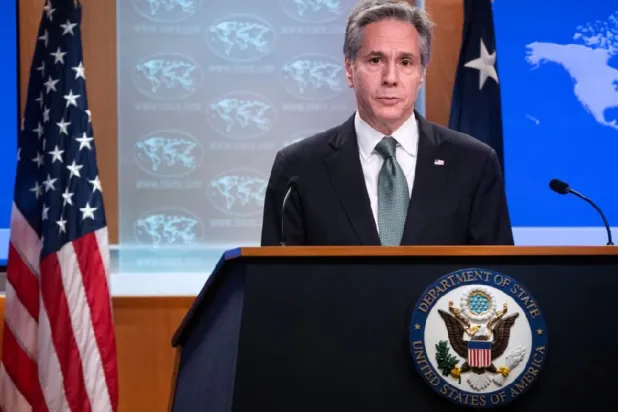 Blinken, ABD’nin bugünkü küresel konumunun Biden göreve gelmeden öncekinden daha iyi olduğuna inanıyor / Fotoğraf: Reuters
