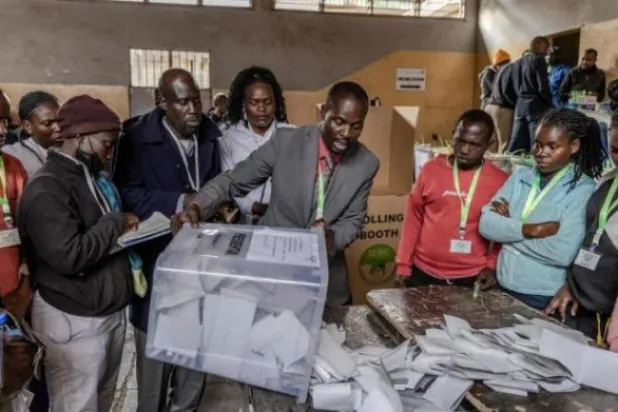 الانتخابات العامة في كينيا أغسطس 2022 (أ.ف.ب)