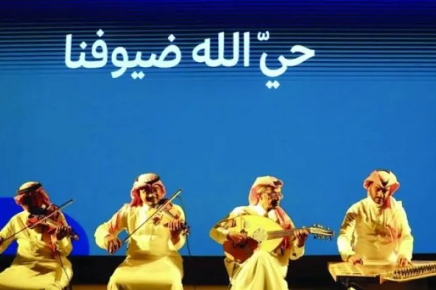 Kapanış töreninde birçok müzik performansı sergilendi. (Abdulaziz en Numan)