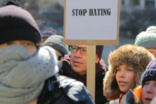 مظاهرة ضد الإسلاموفوبيا في تورنتو (أرشيفية - رويترز)