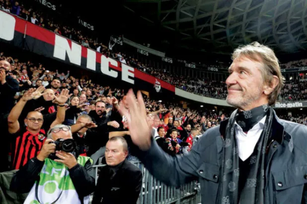 راتكليف استحوذ على نيس الفرنسي من أجل الألقاب لكن النادي تراجع (غيتي)