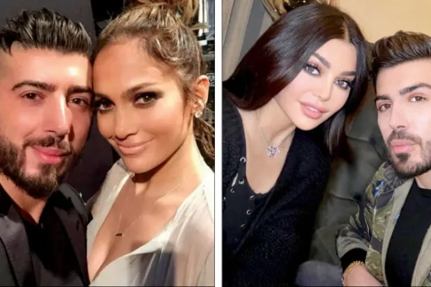 شربل زوي مع ملهمته هيفاء وهبي    -      شربل زوي وجنيفر لوبيز