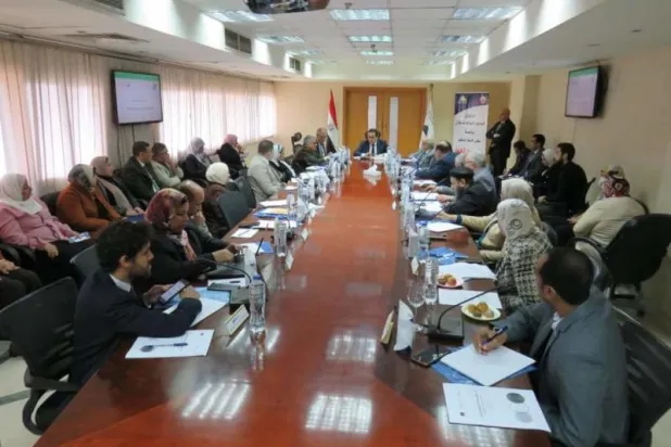 اجتماع للمجلس القومي للسكان برئاسة الدكتور خالد عبد الغفار وزير الصحة المصري في ديسمبر الماضي (الصفحة الرسمية للمجلس على «فيسبوك»)