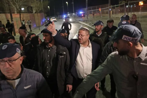 الوزير المتطرف إيتمار بن غفير (أ.ف.ب)