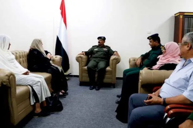 وكيل وزارة الداخلية اليمنية يبحث مع الممثلة الجديدة لبرنامج الأمم المتحدة الإنمائي زينة علي تطوير البناء المؤسسي للوزارة (الإعلام الأمني اليمني)